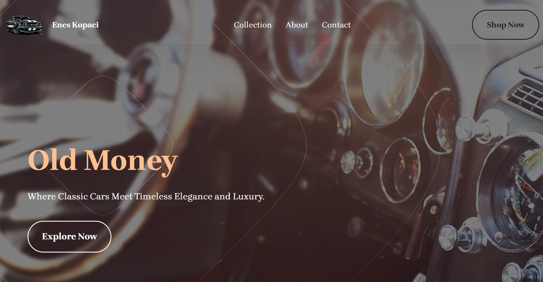 Car Collection — Website Experience